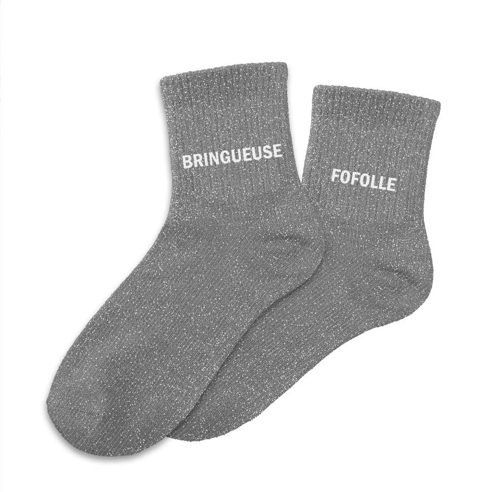 Chaussettes à Paillettes - BRINGUEUSE FOFOLLE