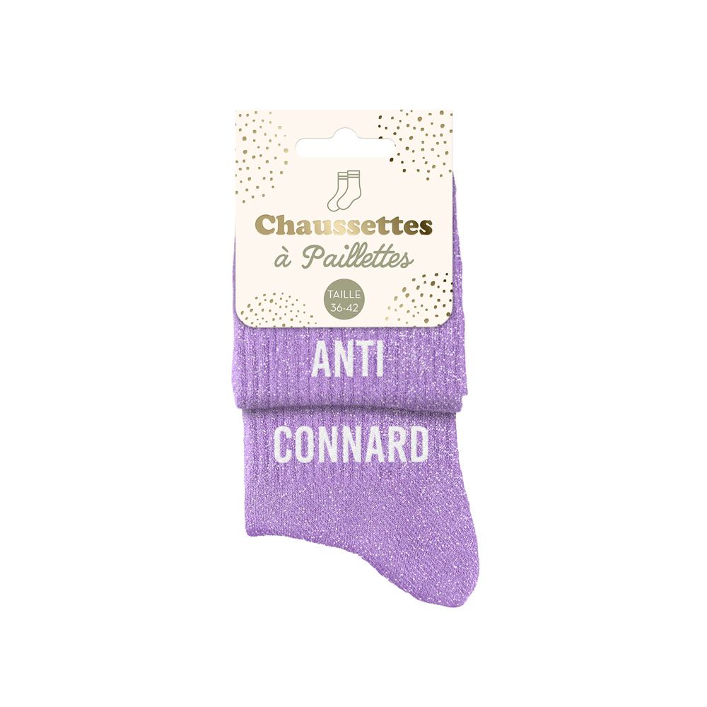 Chaussettes à Paillettes - ANTI CONNARD