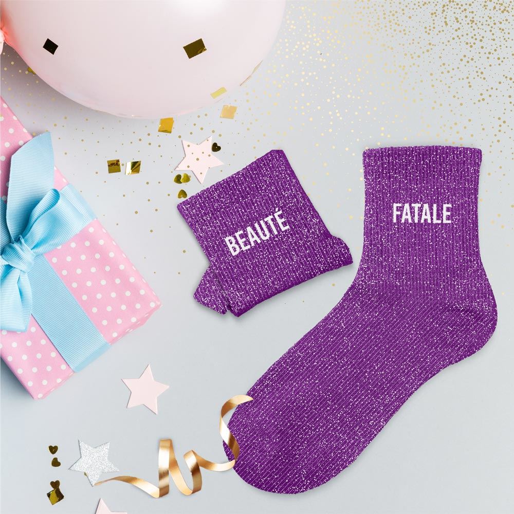 Chaussettes à Paillettes - BEAUTÉ FATALE