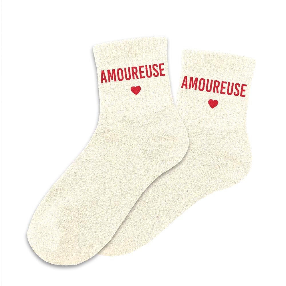 Chaussettes à Paillettes - AMOUREUSE