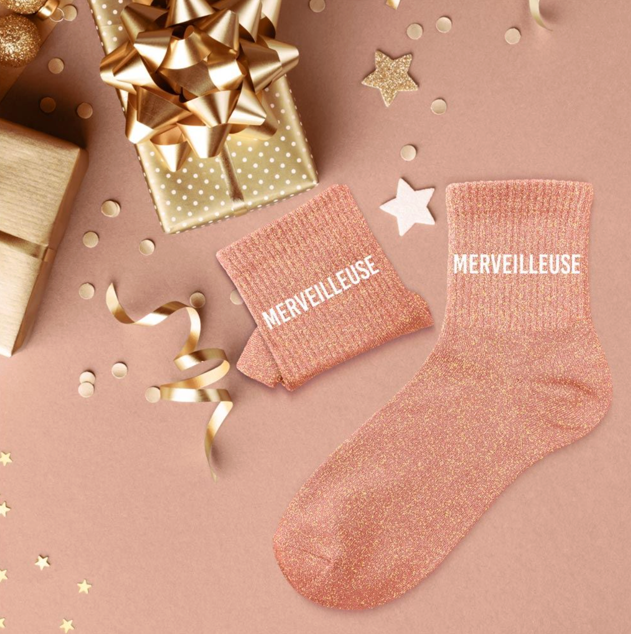 Chaussettes à Paillettes - MERVEILLEUSE
