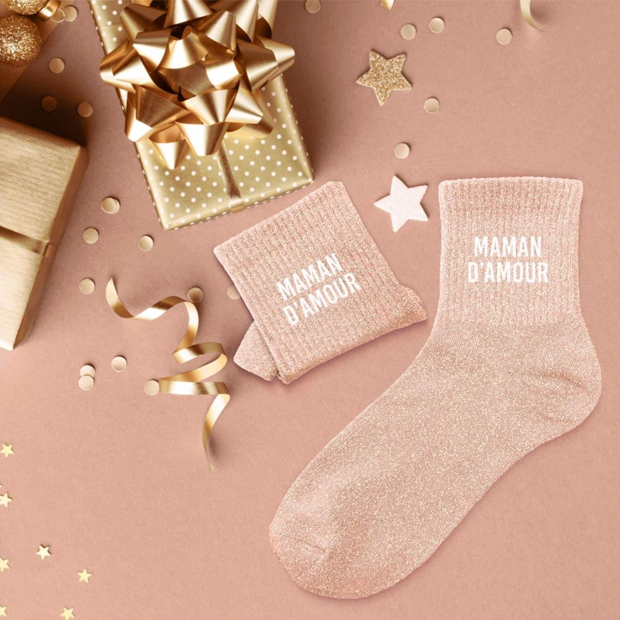 Chaussettes à Paillettes - MAMAN D'AMOUR