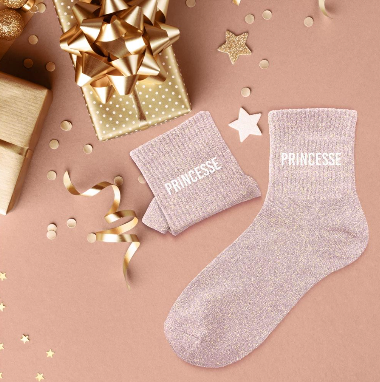 Chaussettes à Paillettes - PRINCESSE