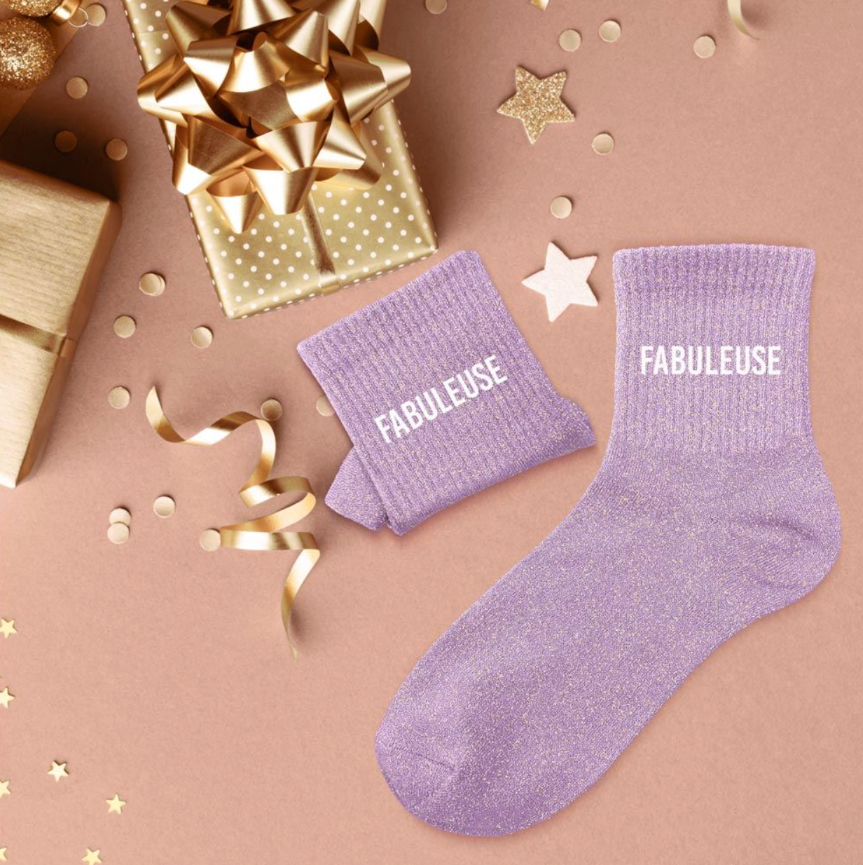 Chaussettes à Paillettes - FABULEUSE
