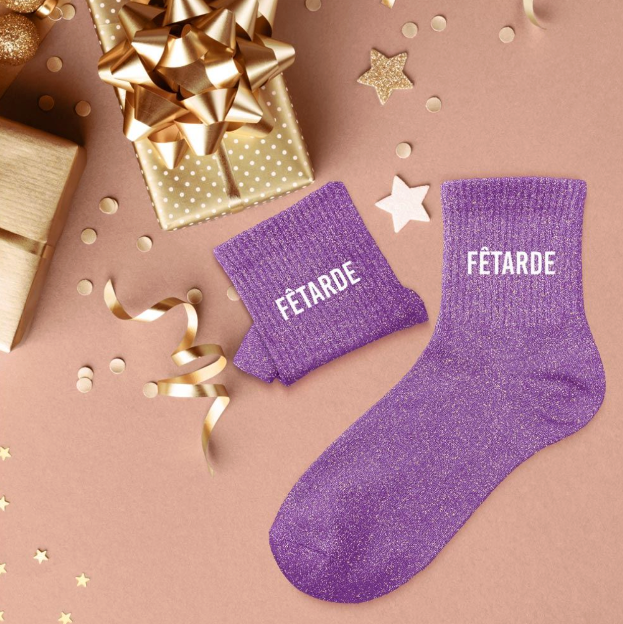 Chaussettes à Paillettes - FÊTARDE