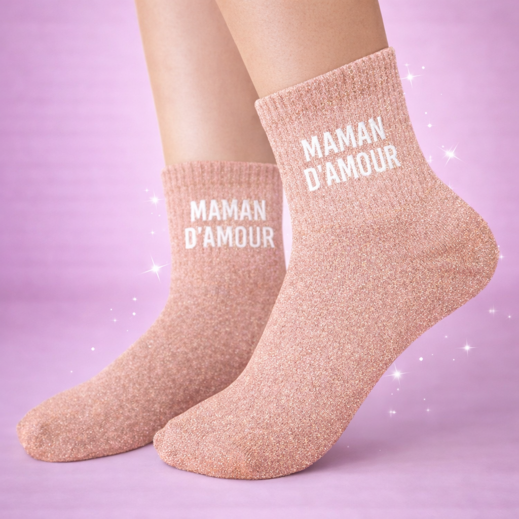 Chaussettes à Paillettes - MAMAN D'AMOUR