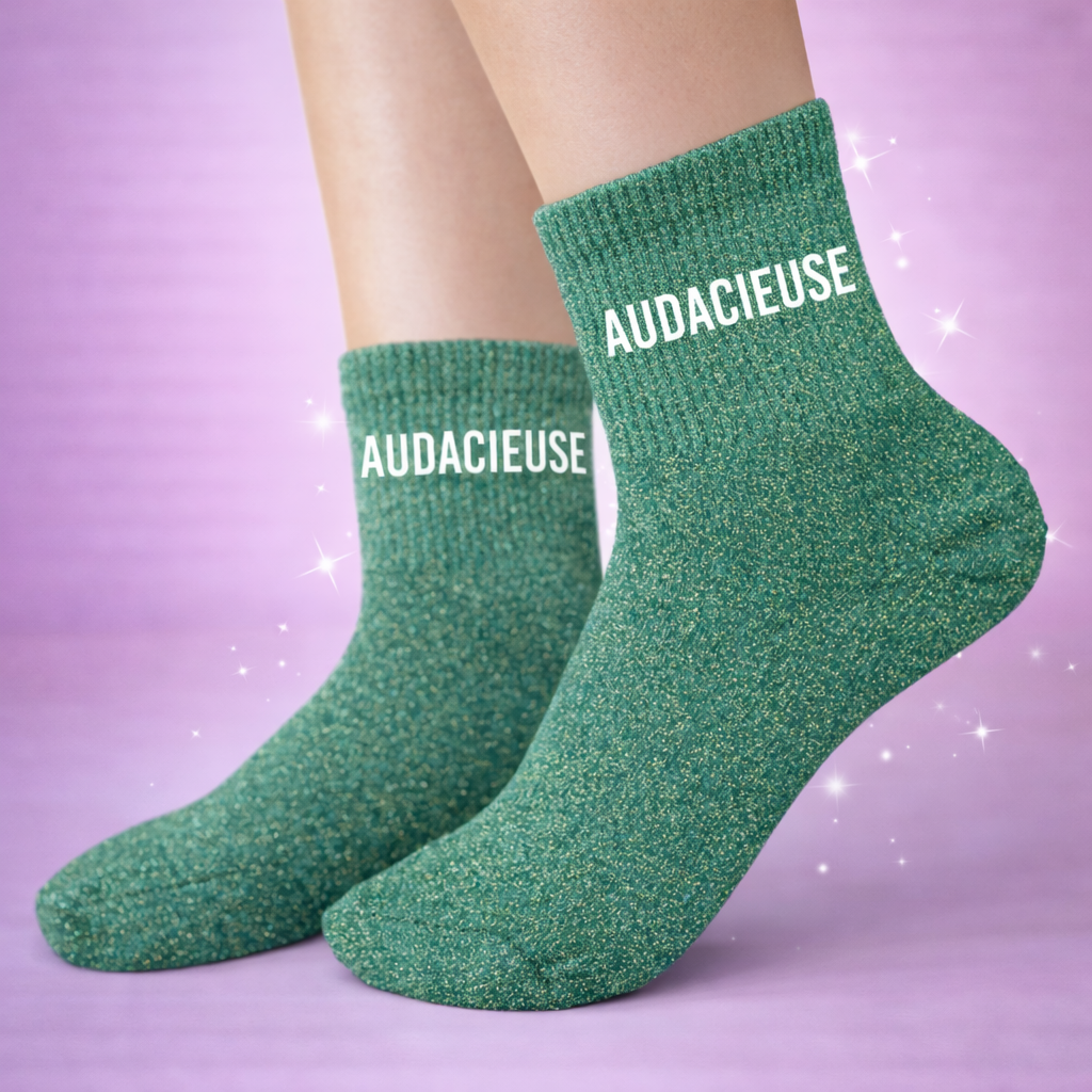 Chaussettes à Paillettes - AUDACIEUSE