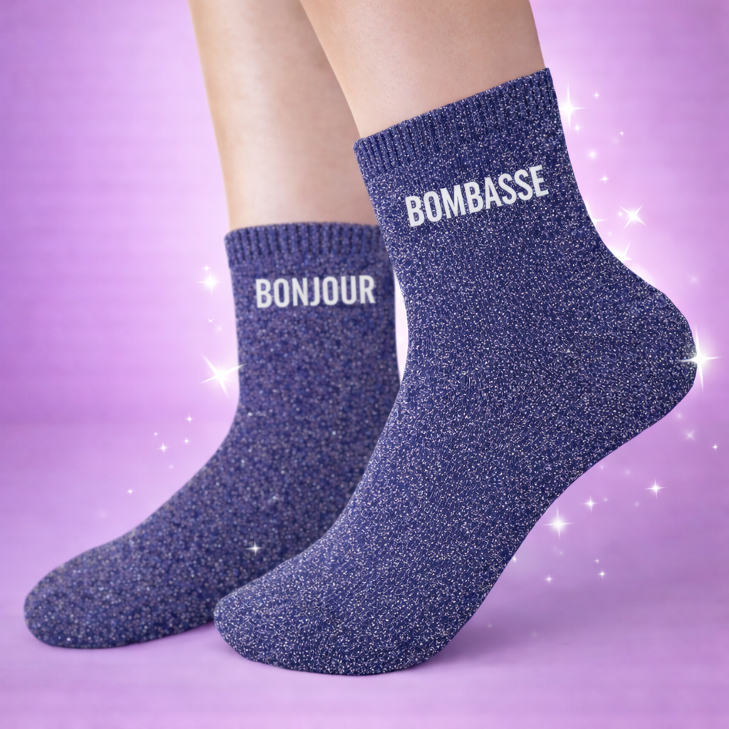 Chaussettes à Paillettes - BONJOUR BOMBASSE